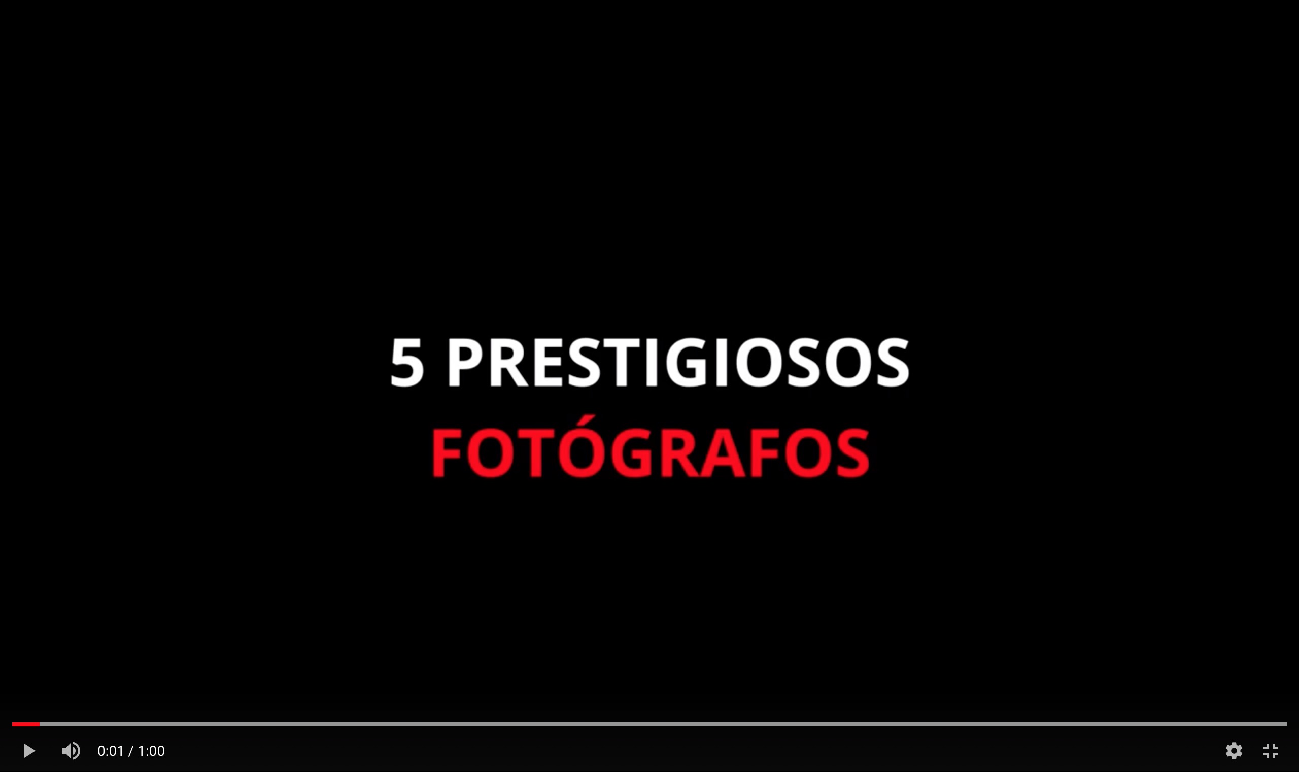 Video Curso Profesional Fotoperiodismo