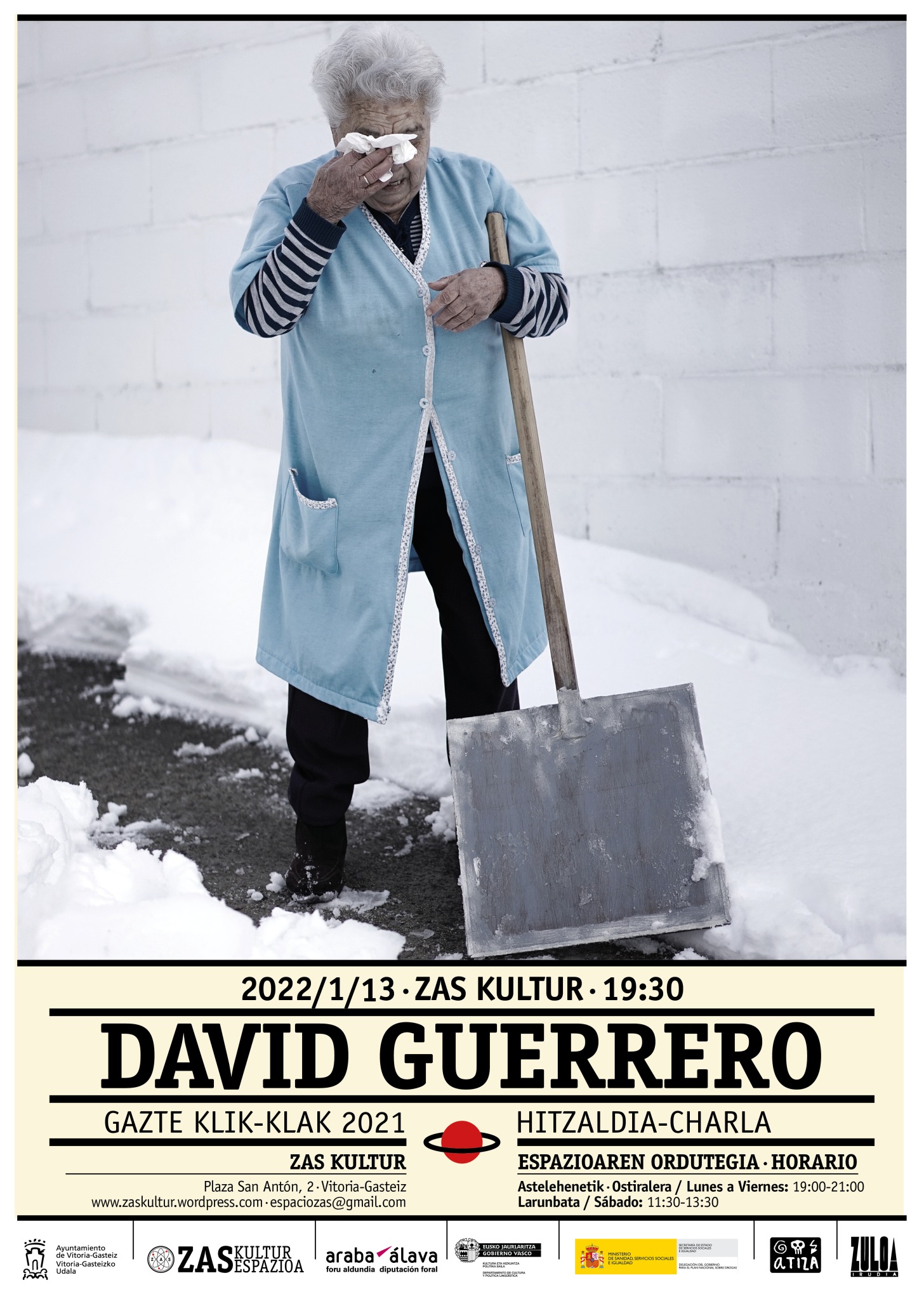 «Disparar a la brecha», charla de David Guerrero.