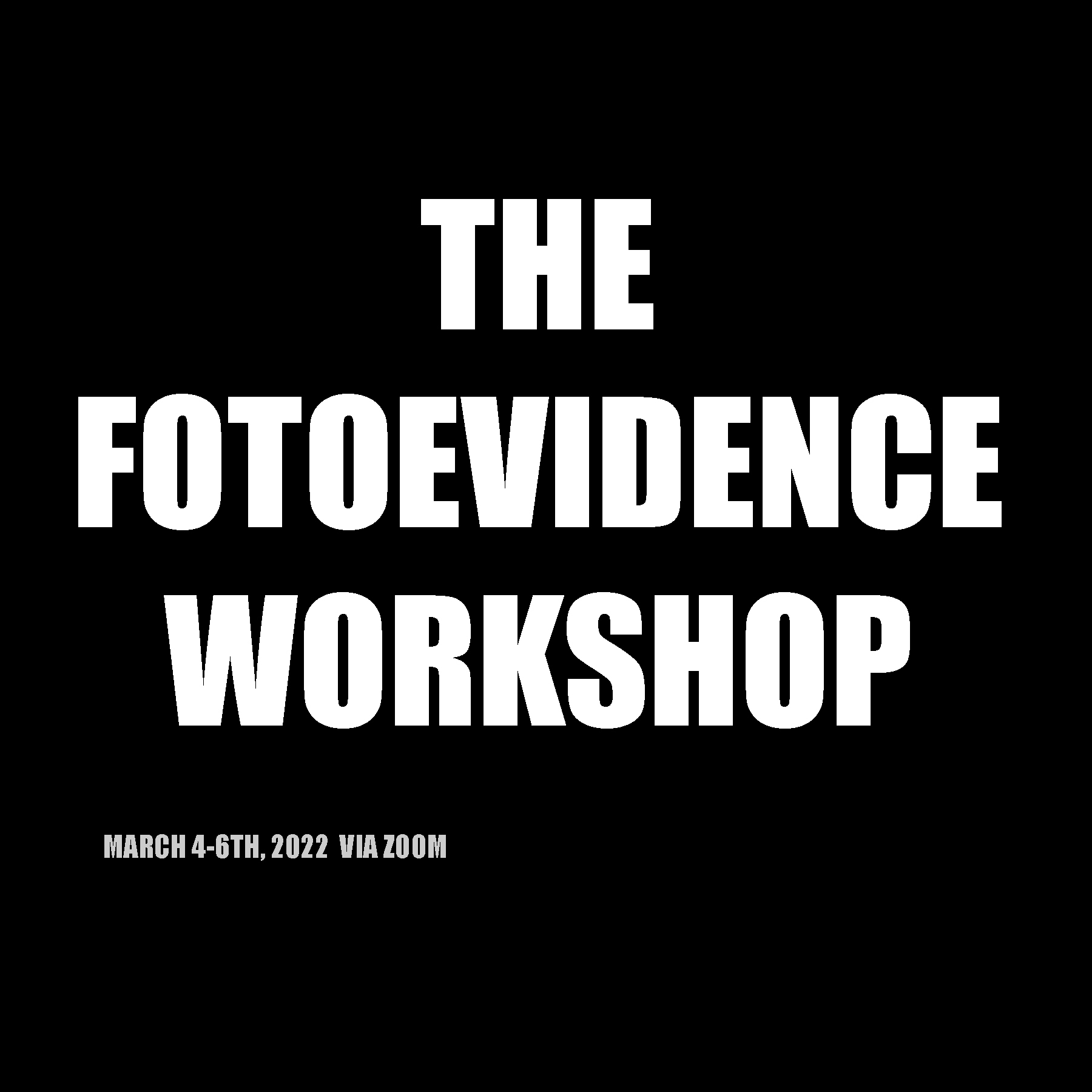 FotoEvidence virtual workshop.