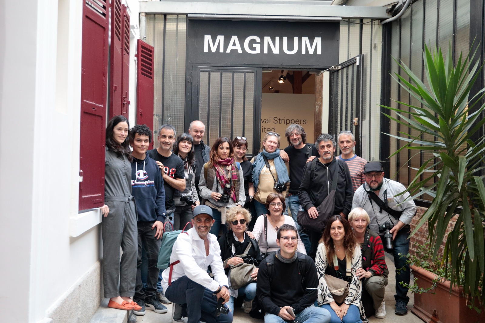 Blackkamera en la sede de Magnum Photos París.
