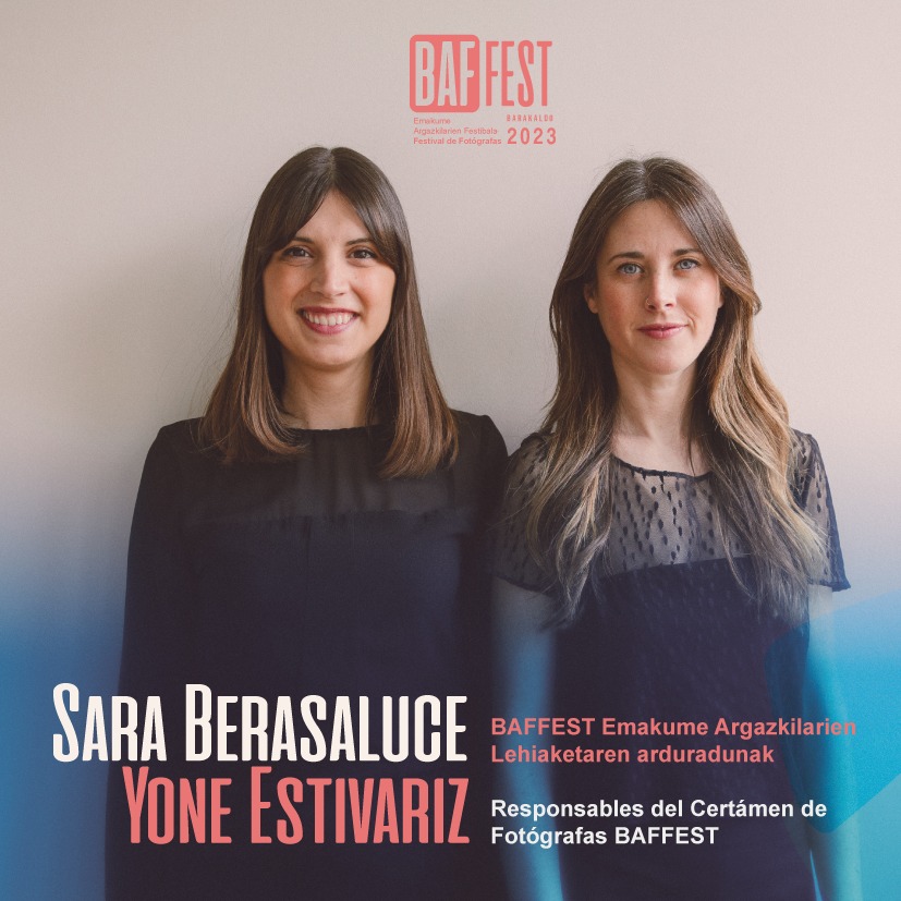 Yone Estivariz y Sara Berasaluce. Responsables del festival Baffest.