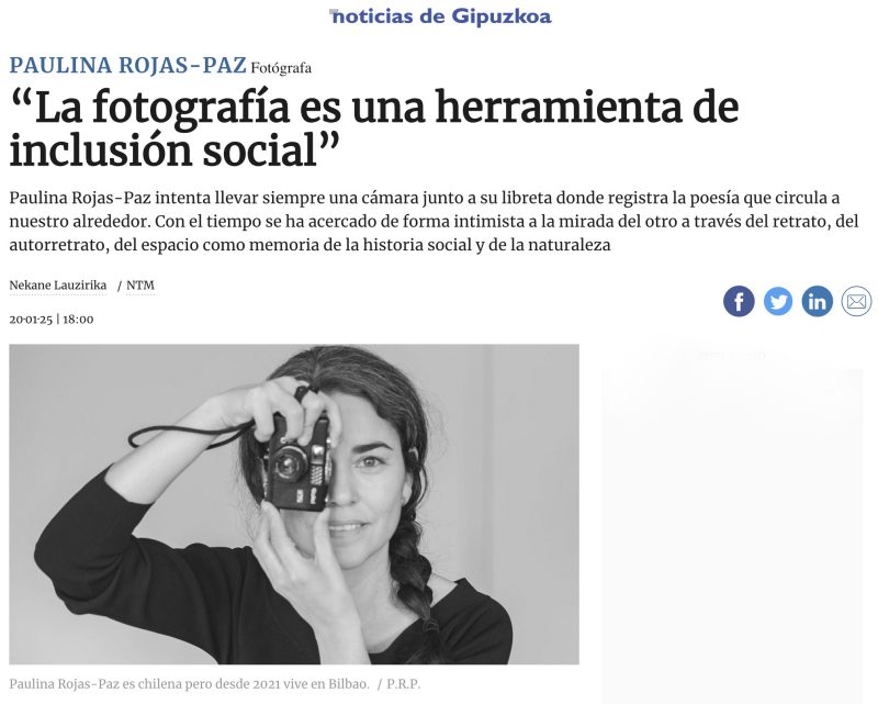 La fotografía es una herramienta de inclusión social.